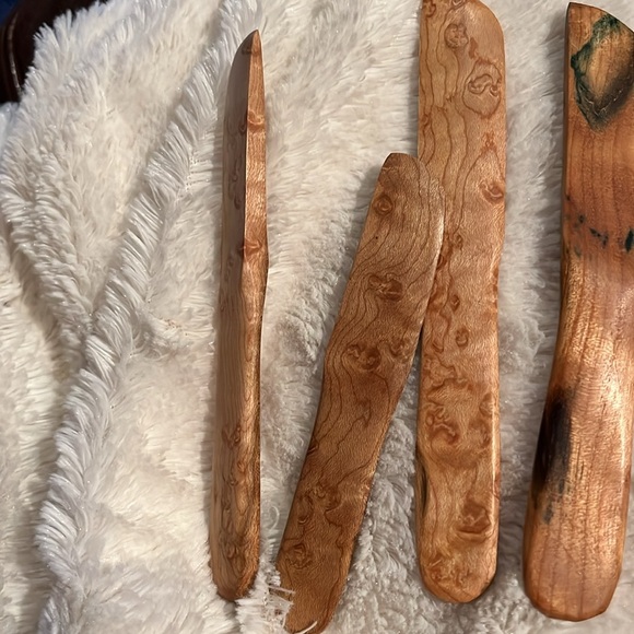 Handcrafted Wooden Butter Knives - Picture 5 of 6